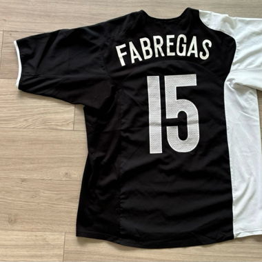 2004-2005 Arsenal shirt Stand Up Speak Up Fabregas