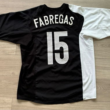 2004-2005 Arsenal shirt Stand Up Speak Up Fabregas