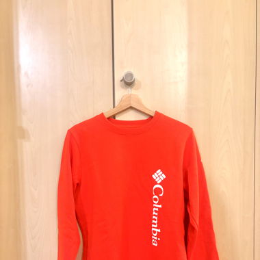 Pull Columbia orange – Style et confort garantis !
