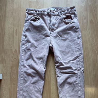Cordhose rosa