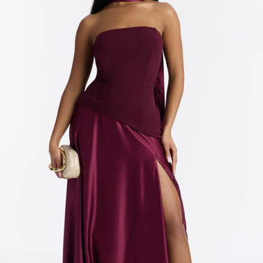 Abito elegante ospite di matrimonio/ballo di fine corso