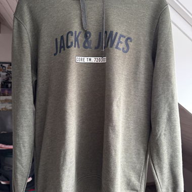 Felpa Jack & Jones verde L/XL