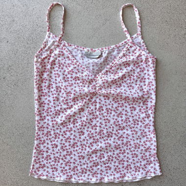 Cute floral summer top