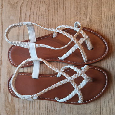 White Sandals