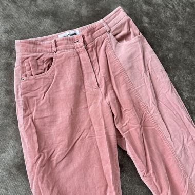 Pink Corduroy Trousers