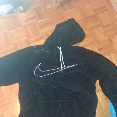 Veste chaude fourrure Nike taille M