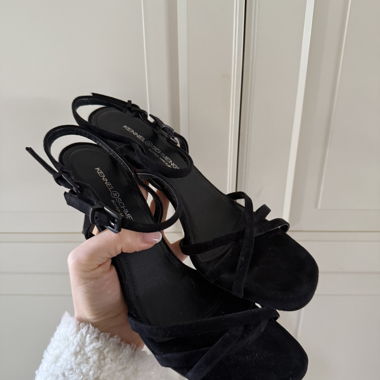 Schuhe schwarz Wildleder kennel & Schmenger gr 5