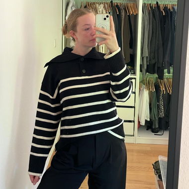 Striped Knit Sweater from Zara