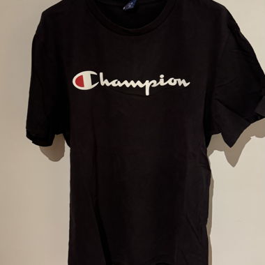 T-shirt Champion noir