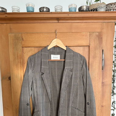 Karierter Blazer