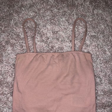 Crop top baby pink
