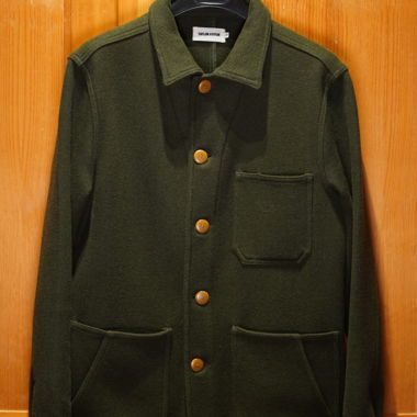 Taylor Stitch Woll-Overshirt – Armeegrün