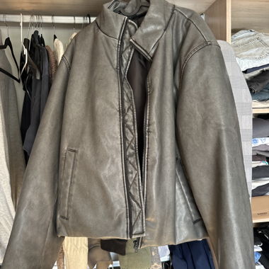 ASOS Jacke aus Kunstleder