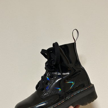 Dr. Martens rainbow boots
