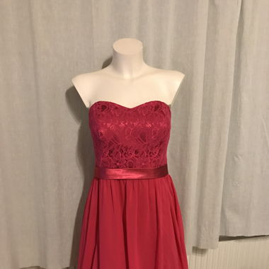   Cocktailkleid, massgeschneidert, schulterfrei