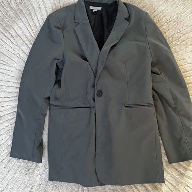 Black Oversize Blazer for Women 