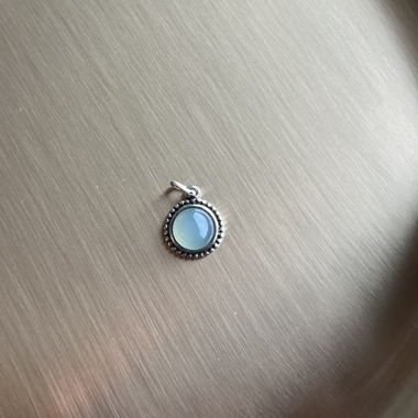 Silveranhänger mit echtem Calzedonia