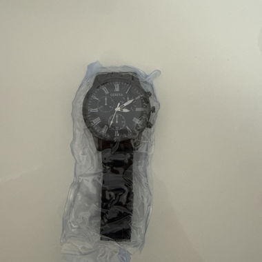 Black Geneva Watch