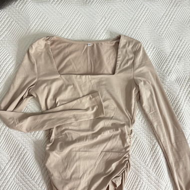 Haut manche longue beige 
