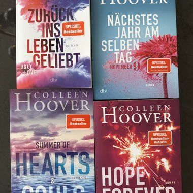 Libri Colleen Hoover – Set da 4