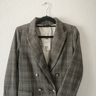 H&M Blazer Karomuster