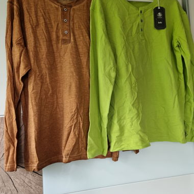 2x Tom Tompson Langarmshirt