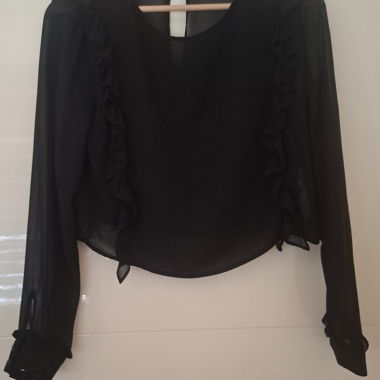 Schwarze Bluse von Trafaluc Zara