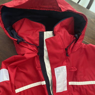 Compass Offshore rote Segeljacke XL