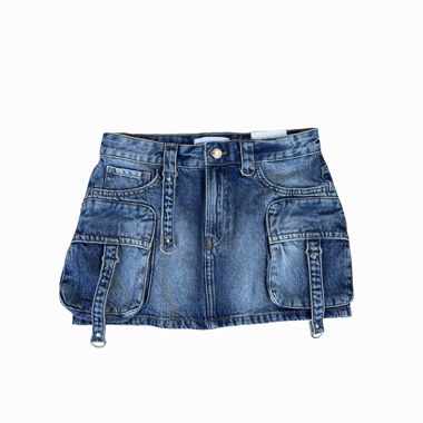 Jeans Mini Skirt