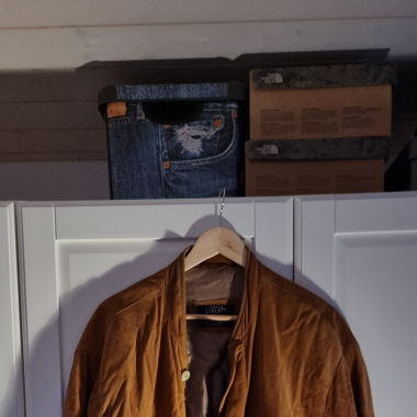 Vintage Lederjacke