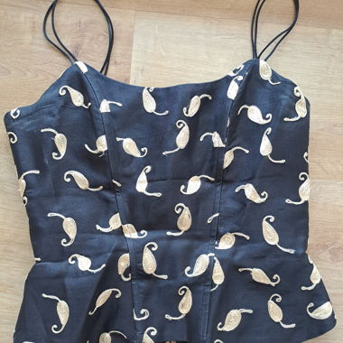 Women’s Satin Top with Straps
