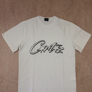 T-shirt grafica bianca M