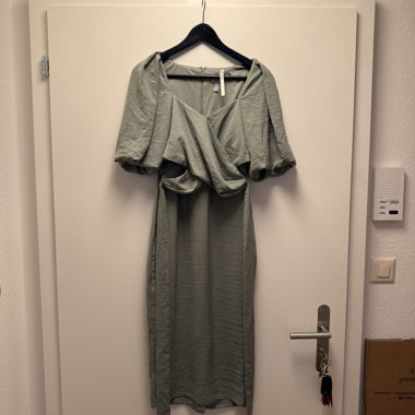 Robe midi verte ASOS
