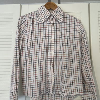 Camicia a maniche lunghe a quadri