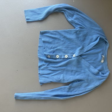Cardigan in maglia blu JDY