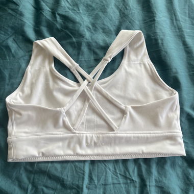 Reggiseno sportivo bianco