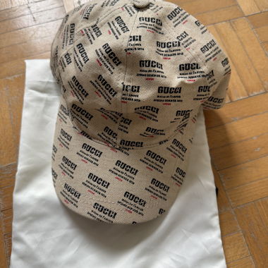 Beige Gucci Cap