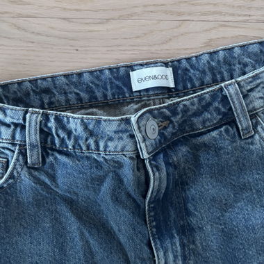 Even&Odd Mom Jeans in Mid Blue