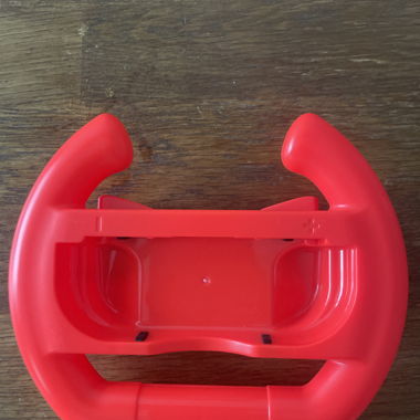 Rotes Lenkrad-Zubehoer ( Nitendo Switch )