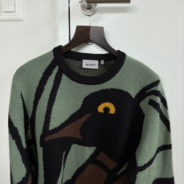 Carharrt WIP Duck Pond Wool Blend Sweater