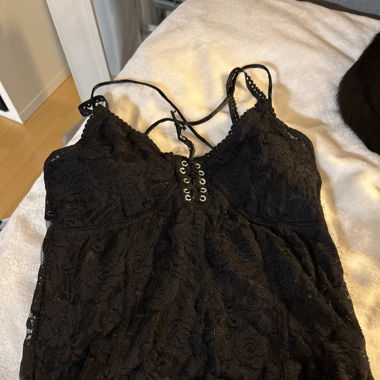 Chices schwarzes Top