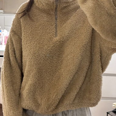 Pull Teddy duveteux