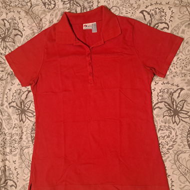 Polo clinic dress rouge 