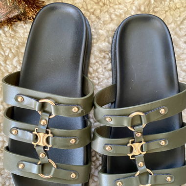 Sommer Slipper olive
