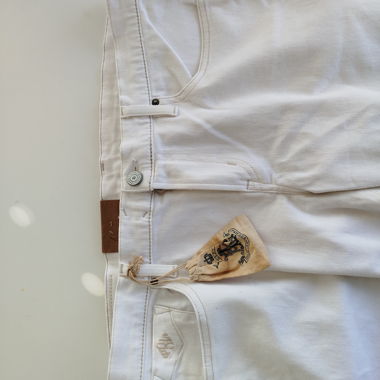 Polo Ralph Lauren Jeans stretch bianchi 31 34 NUOVO