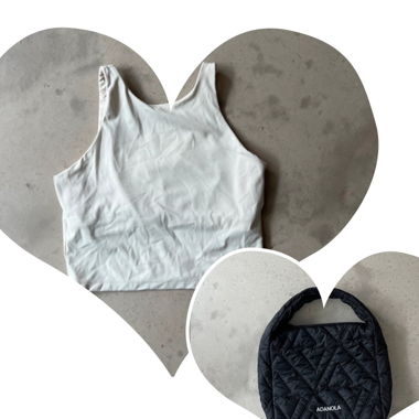 Adanola set: top & bag