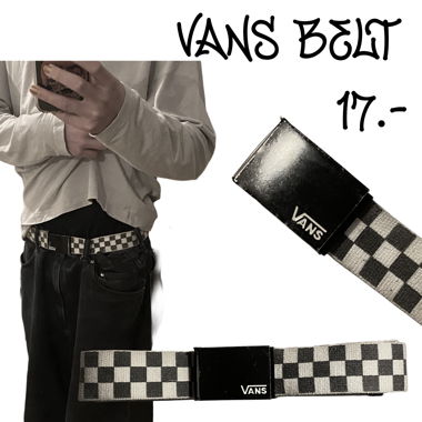VANS BELT SKATER y2k streetware tiles