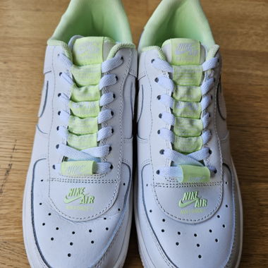 Nike Air Force 1 - Weiss/Neon Grün