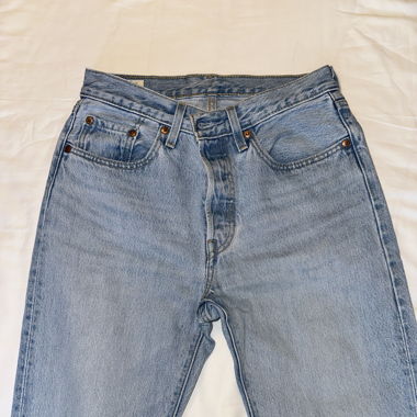 Levis Jeans 501 Hellblau