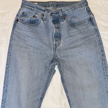 Levis Jeans 501 Hellblau